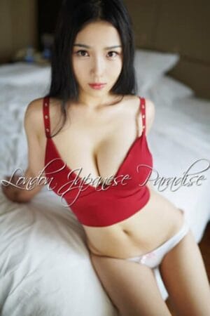 Norma Open Minded London Companion in red bra and white pants