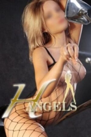 Bournemouth escort in fishnet lingerie