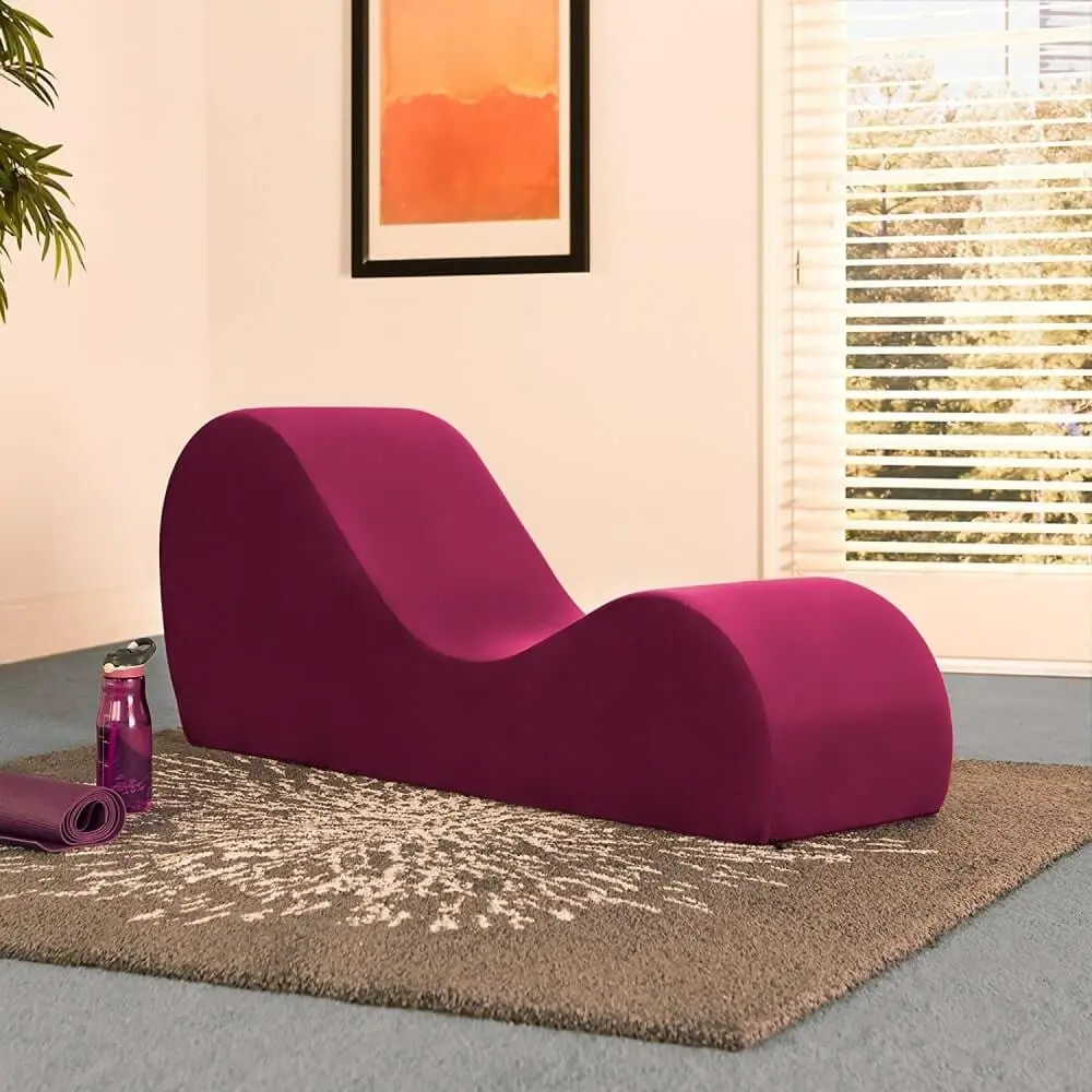 Purple sex chair