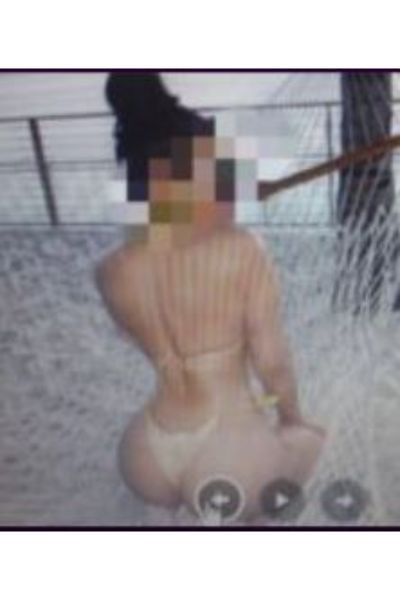 Peterborough escort wearing a cream thong