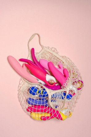 Sexy toys in a bag