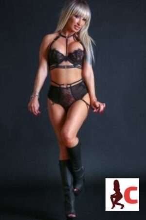 mature Derry escort in black underwear
