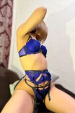 sexy Aldershot escort in blue sexy lingerie