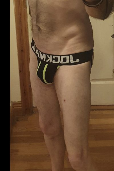 Male Escort in jockstrap