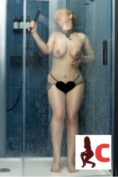 thigh tattoo Mayo escort showering