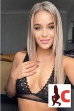 Wexford escort with long straight blonde hair