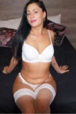 Renfrewshire escort with arm tattoo wearing white underwear