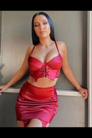 fine Crawley companion leaning against a rail