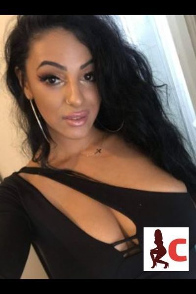 Elisabeta Brunette Meath Escort in a stunning black top