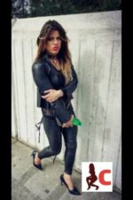 TV Escort in Letterkenny wearing leather