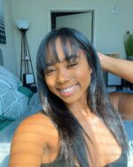 Smiling ebony Cork escort