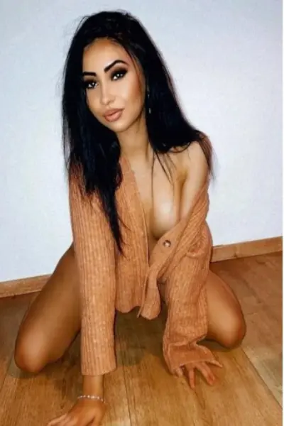 Newcastle escort posing on the floor