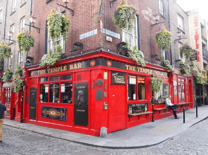 The Temple bar - Dublin