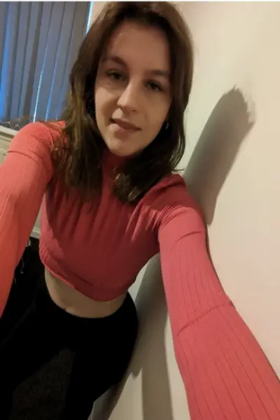 Romanian Escort taking a selfie