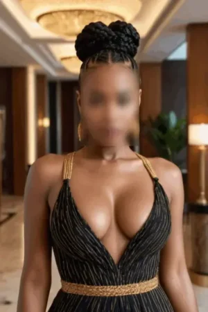 Busty ebony Chester escort