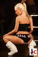 Dublin 1 escort in tiht black pyjamas