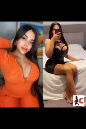 Bibi Dickens looking busty