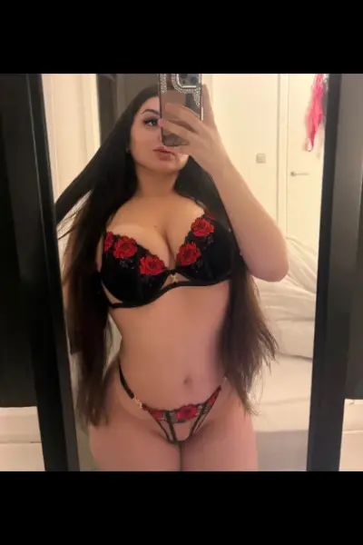 Coventry escort in rose lingerie